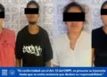 ¡Golpe al narcomenudeo en Juchitán! Caen cuatro con droga, arma y un chaleco de la Fiscalía