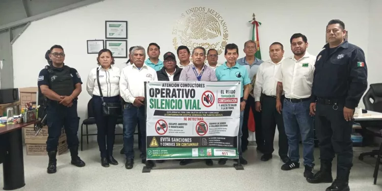 Operativo Silencia Vial con participación de las policías Vial, Ambiental, Unidad Canina K-9 y Vinculación Ciudadana.