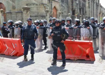 Foto: Municipio de Oaxaca de Juárez // La Policía Municipal cumplió 36 años con severo déficit de elementos.