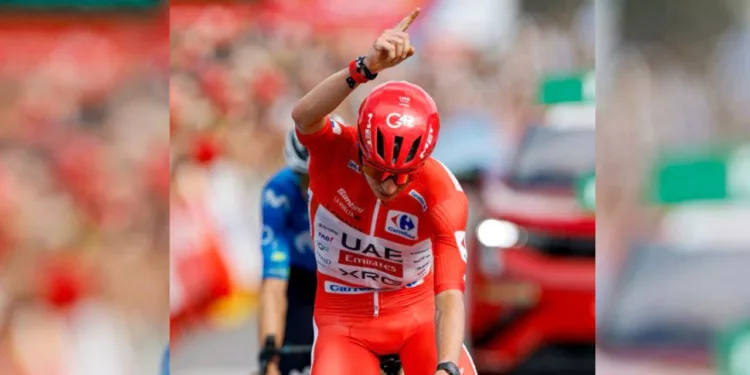 Pogacar domina la Vuelta a España 2026: gana la Etapa 6 tras un susto y consolida el liderato