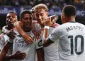 Real Madrid golea 4-1 a la Real Sociedad con hat-trick Mbappé