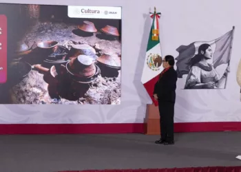 Foto: Presidencia de la República // Rosa Icela Rodríguez encabezó la conferencia mañanera del viernes.