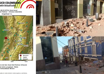 VIDEOS | ¡Colombia tiembla! Sismo de 7.4 desata el pánico, derrumbes y daños en varias ciudades