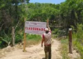 Se detectaron obras de cambio de uso de suelo en una zona con vegetación forestal de selva baja caducifolia.