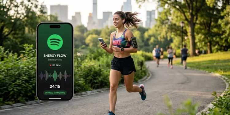 Spotify Lanza Modo ‘Running’ con IA: ¿Cómo Funciona?