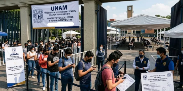 ¡Otra vez a examen! UNAM cita a aspirantes para la prueba presencial tras falla del proceso virtual