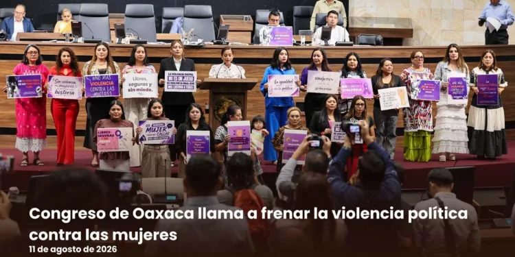 Congreso de Oaxaca llama a frenar la violencia política contra las mujeres