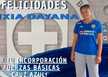 De Oaxaca a Cruz Azul: Ixía Dayana da el salto a las fuerzas básicas Sub-17