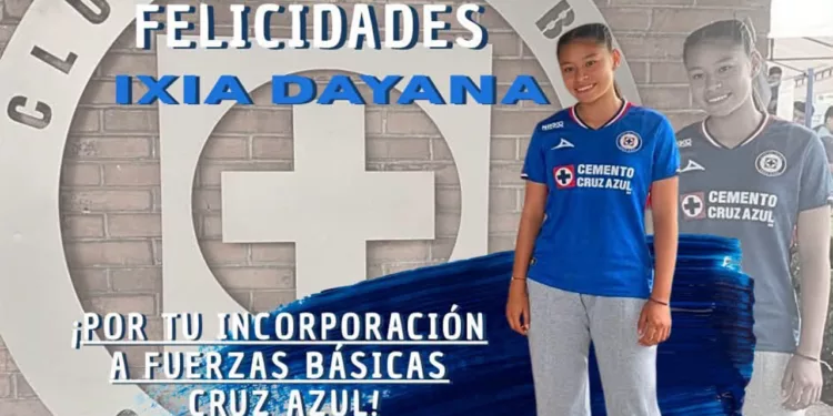 De Oaxaca a Cruz Azul: Ixía Dayana da el salto a las fuerzas básicas Sub-17