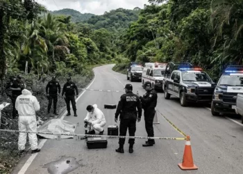 Foto: Ilustrativa / IA // Elementos de seguridad desplegaron un operativo en Los Naranjos, San Juan Cacahuatepec, tras el enfrentamiento armado con presuntos integrantes de “Los Rusos”.