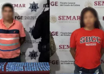 ¡Caen dos operadores de los mezcales! Les aseguran más de 2 mil dosis de presunta metanfetamina en Colima