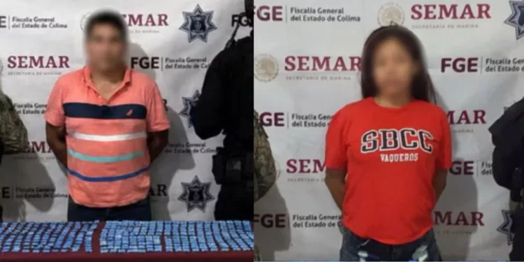 ¡Caen dos operadores de los mezcales! Les aseguran más de 2 mil dosis de presunta metanfetamina en Colima