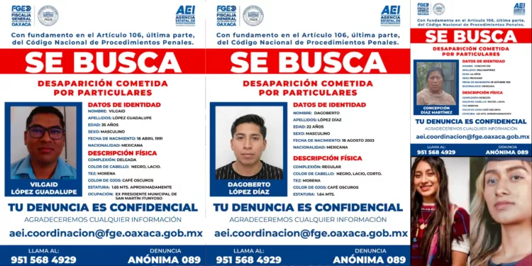 ¡La búsqueda cruza fronteras! FGEO va por tres implicados en desaparición de Roxana