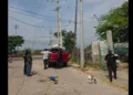 Trabajo en altura termina en caída de cinco metros: trabajador de CFE queda grave en Ixtepec