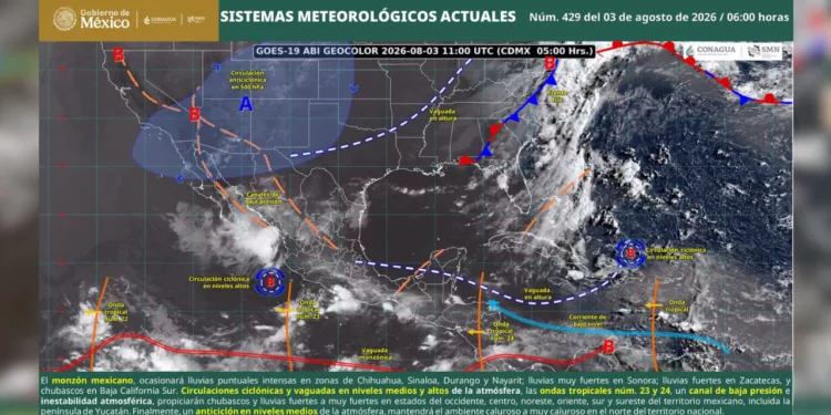 Lluvias aisladas y ambiente bochornoso marcarán el inicio de semana en Oaxaca; autoridades llaman a no bajar la guardia