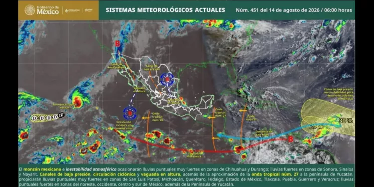 ¿Calor sofocante y tormentas? Oaxaca tendrá otra jornada de contrastes