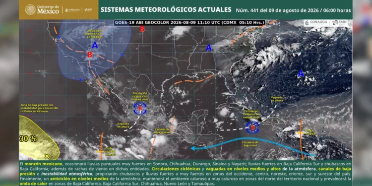 Calor, bochorno y tormentas: Oaxaca entra en otro día de contrastes climáticos