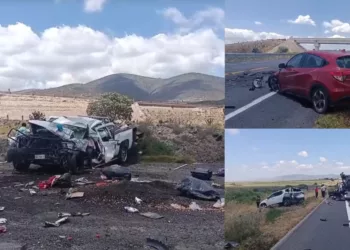 VIDEO | ¡Caos en la Cuacnopalan-Oaxaca! Choque múltiple obliga a cerrar la carretera