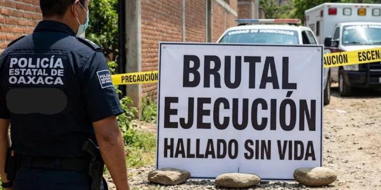 ¡Brutal ejecución en El Tule! Hallan a hombre con un balazo en la cabeza y una cartulina a su lado