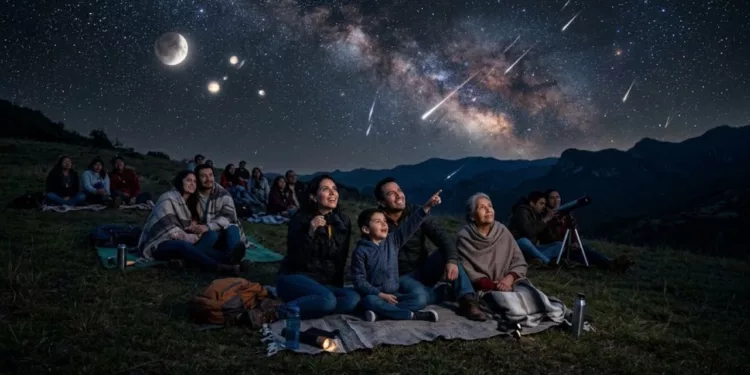 Eventos astronómicos de agosto 2026 en México: Perseidas, eclipse lunar y conjunciones planetarias