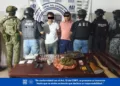 ¡Arsenal y droga en San Pedro Atoyac! Caen dos y descubren cuatro armas largas en un cateo