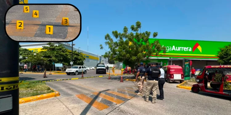 Sicarios irrumpen en Bodega Aurrerá y ejecutan a líder mototaxista frente a decenas de personas en Juchitán