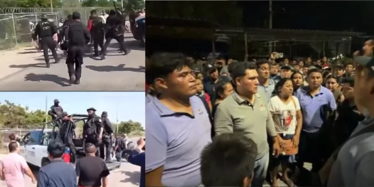 ¡Juchitán arde! Detenciones, bloqueos y denuncias de golpes ponen a la Policía Estatal bajo la lupa