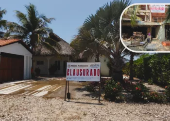 ¡Freno al boom turístico! Clausuran hotel y cuatro villas por amenazar las dunas en la costa de Oaxaca