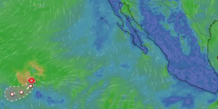 Hernán se forma en el Pacífico, pero no representa peligro para México; las lluvias sí mantienen en alerta a varios estados