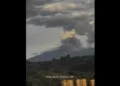 ¡El Puracé despierta en plena emergencia! Volcán emite ceniza y gases tras el sismo en Colombia