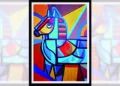 Eddy Balám ha desarrollado un lenguaje plástico basado en la geometrización de figuras, con la Mixteca como uno de los principales referentes de su obra.