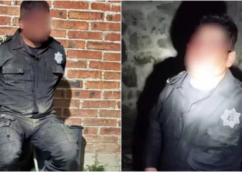 El policía segundo Antonio Monterrubio cumple más de 40 horas encarcelado en San Dionisio Ocotepec