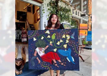 Fotos: Omar Maya Calvo // A través de sus personajes y criaturas, Aranza León busca generar una reflexión sobre la necesidad de preservar la naturaleza.