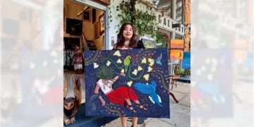 Fotos: Omar Maya Calvo // A través de sus personajes y criaturas, Aranza León busca generar una reflexión sobre la necesidad de preservar la naturaleza.