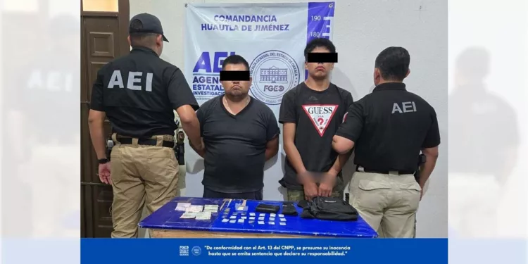 Agencia Estatal de Investigaciones atiende delitos contra la salud y asegura cargamento de cristal.