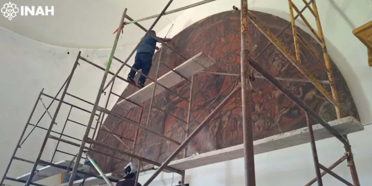Denominadas El infierno y El juicio final, las obras se encuentran en buen estado de conservación.