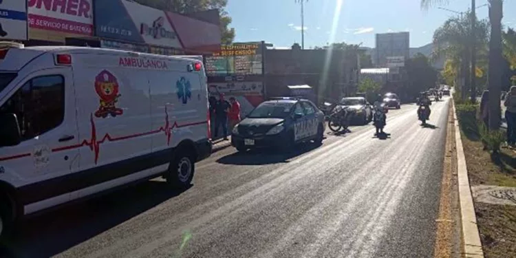 El accidente se registró en la colonia Tepeyac.