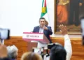 Foto: FGEO // El Fiscal de Oaxaca, Bernardo Rodríguez Alamilla.