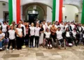Fotos: Leobardo García Reyes // Las autoridades reconocieron el esfuerzo, la constancia y la estricta preparación de las y los 36 paratletas oaxaqueños.