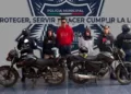 Las motocicletas recuperadas por el escuadrón GRIM quedaron bajo resguardo del Ministerio Público.