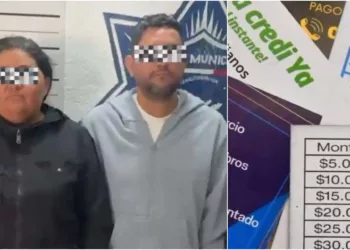 César Augusto S. M. y Yenifer M. A. fueron puestos tras las rejas; portaban evidencias delictivas ligadas al cobro de préstamos “Gota a Gota”.