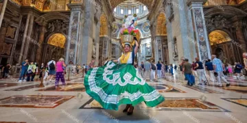 Foto: Rubén Morales // En Roma se han realizado diversas actividades destinadas a dar a conocer la riqueza cultural del estado.