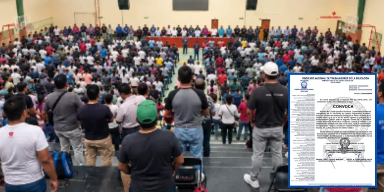 Sección 22 alista movilización durante visita de Sheinbaum a Oaxaca