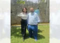 Foto: Rubén Morales // Soledad Balderas y el Lic. Arturo David Vásquez Urdiales, durante un agradable desayuno en un conocido restaurante de la ciudad.