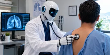 Foto: IA – ilustrativa // Con Nana, asistente virtual en salud disponible en WhatsApp, incorporan la inteligencia artificial.