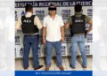 Agentes estatales de investigación arrestaron al implicado R.R.E. mediante una orden de aprehensión por el delito de secuestro agravado.