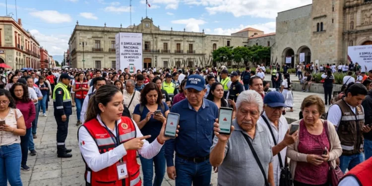 Más de 80 millones de celulares sonarán en México durante el Segundo Simulacro Nacional 2026
