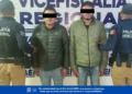 Persecución por un Tsuru robado termina con dos detenidos y 21 dosis de cristal