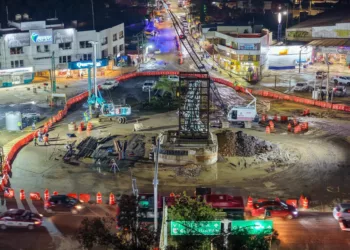 Foto: cortesía // Avanzan las obras del distribuidor vial en Viguera.