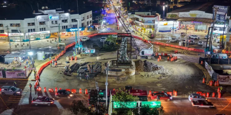 Foto: cortesía // Avanzan las obras del distribuidor vial en Viguera.